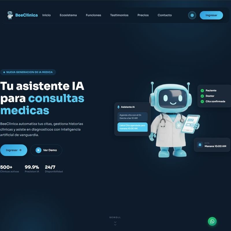 Captura de pantalla de Bee Clínica